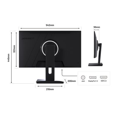 12. Japoński monitor 60,5 CM JN-I238FHD200F 16:9 HDMI/DP FHD