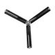 11. Selfie stick WC13YDS teleskopowy tripod 1.3m z podwójną lampą i uchwytem na telefon - czarny