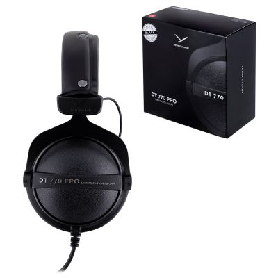 27. Beyerdynamic DT 770 PRO 80 OHM BLACK LIMITED EDITION - Słuchawki studyjne zamknięte