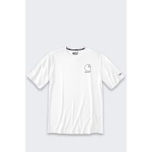 Koszulka Sun Defender Lightweight Logo SS White