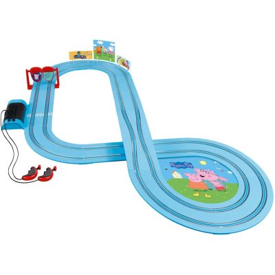 3. Carrera Tor wyścigowy First Świnka Peppa wyścigi mydelniczek 2,9m