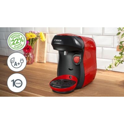 3. Ekspres do kawy Bosch Tassimo czerwony (TAS103E)