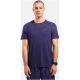 Koszulka męska Odlo ESSENTIAL SEAMLESS T-shirt crew neck l/s niebieska