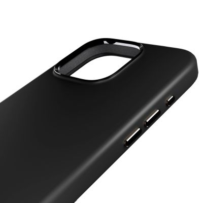 7. Etui silikonowe Puro Icon Mag Pro MagSafe do iPhone 16 Pro - czarne