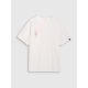 6. T-shirt oversize z nadrukiem męski 4F 4FRSS25TTSHM2652-11S