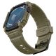 6. Pasek Spigen Rugged Armor ”Pro” na Apple Watch 10 (46 MM) - zielony
