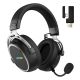 HATOR Hypergang 3 Wireless Zestaw słuchawkowy Bezprzewodowy Opaska na głowę Gaming USB Type-C / USB Type-A Bluetooth Czarny