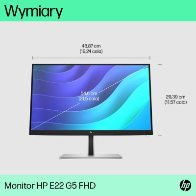 6. HP E-Series Monitor E22 G5 FHD