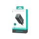3. Ładowarka sieciowa Joyroom JR-TG10 65W GaN 2x USB-C + USB-A z kablem 100W USB-C - USB-C 1.2m - czarna