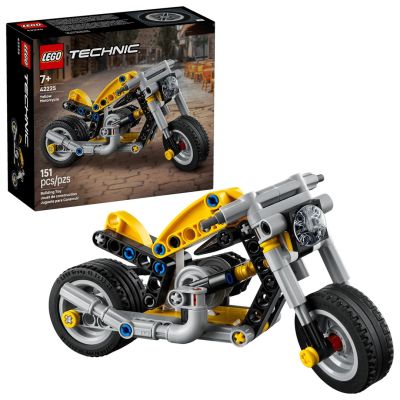LEGO Technic 42225 - Żółty motocykl