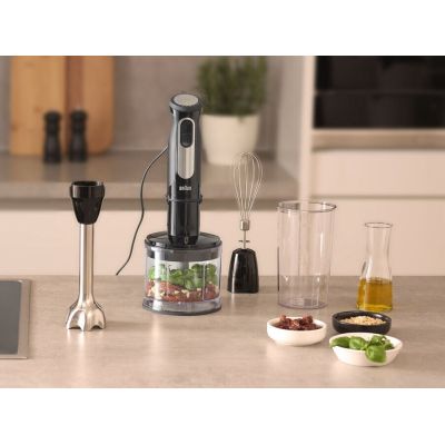 6. Braun MultiQuick 5 Pro MQ 55236 M 0,6 l Blender immersyjny 1000 W Czarny