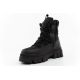 4. Lee Cooper buty zimowe damskie czarne ocieplane botki na zamek