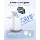 4. Etui ESR Orbit HaloLock MagSafe na AirPods Pro 3 - szaro-czarne