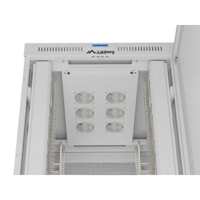 10. Lanberg FF01-8047-23SL stojak 47U Stojak wolnostojący Szary