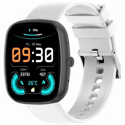 7. Smartwatch Gravity Czarny 2 Paski GT18-10