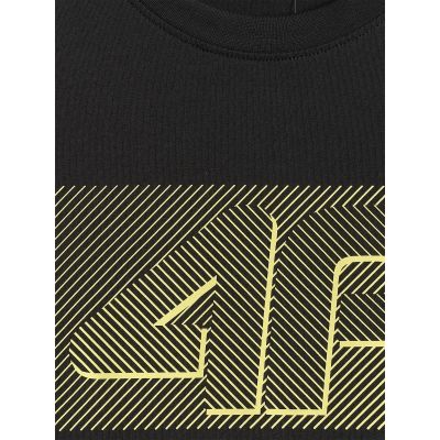 8. T-shirt regular z nadrukiem męski 4F 4FRSS26TTSHM3991-20S