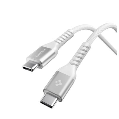 Kabel Spigen EB10010CCA Essential USB-C / USB-C 100W 100CM - biały