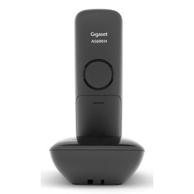 4. Gigaset AS690 Duo Telefon analogowy/DECT Nazwa i identyfikacja dzwoniącego Czarny