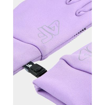 2. Rękawiczki dzianinowe touch screen dziecięce 4F Junior 4FJWAW24AGLOU068-52S