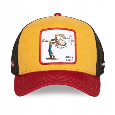 2. Czapka z daszkiem Capslab Lucky Luke Multicolor Trucker - CL/LCK2/1/PCT/COW