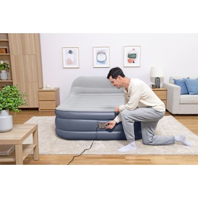 25. Bestway 67923 / 23 dmuchany materac Podwójny materac Szary, Biały Unisex