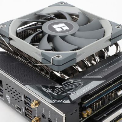 8. Thermalright AXP120-X67 system chłodzenia komputerów Procesor Radiator 12 cm Czarny, Szary, Metaliczny 1 szt.