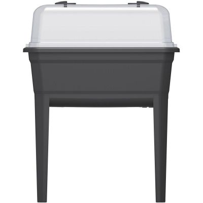 51. SZKLARNIA STOJĄCA ROZSADNIK RESPANA SET ECOLINE 59,6x36,8x75,3CM ANTRACYT