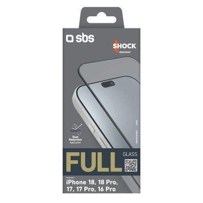 2. Szkło hartowane SBS Full Glass na iPhone 18 / 18 Pro / 17 / 17 Pro / 16 Pro