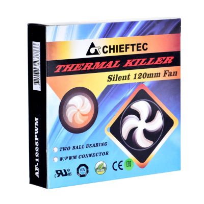 4. Wentylator do obudowy Chieftec AF-1225PWM (120 mm; 1650 obr/min)
