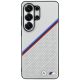 3. Etui BMW Tricolor Metal Logo MagSafe na Samsung Galaxy S26 Ultra - szare