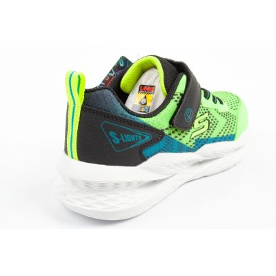 4. Skechers buty sportowe dziecięce Meteor-Lights LED dla chłopca na rzep