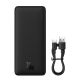 Powerbank Baseus Airpow 20W 20000mAh z kablem Baseus Simple Series USB-A - USB-C 50cm - czarny