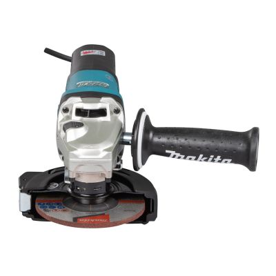 15. MAKITA SZLIFIERKA KĄT.125mm  GA5093X01 1900W WŁĄCZNIK ŁOPATKOWY, REG.OBR., HAMULEC