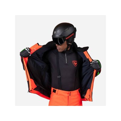 3. Kurtka narciarska męska ROSSIGNOL Hero Blackside Insulated Jkt czerwona