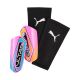 Ochraniacze piłkarskie Puma Ultra Light Sleeve różowo-czarne 31019 01