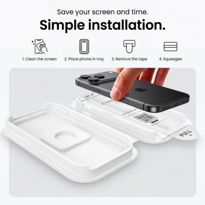 8. Szkło hartowane Tech-Protect OneTouch Set+ 2-Pack na iPhone 18 Pro Max / 17 Pro Max