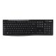 11. Klawiatura bezprzewodowa Logitech K270 RF Wireless QWERTZ Niemiecki Czarny