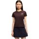 Koszulka damska Puma ESS Small No.1 Logo Tee(s) ciemnobrązowa 682373 33