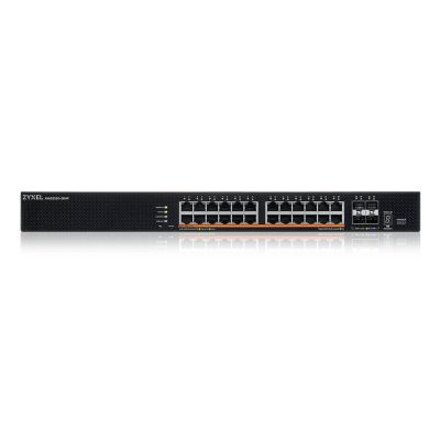 3. Switch Zyxel XMG2230-28HP 28p PoE (PoE++: 24) 700W Managed Multigigabit/10G