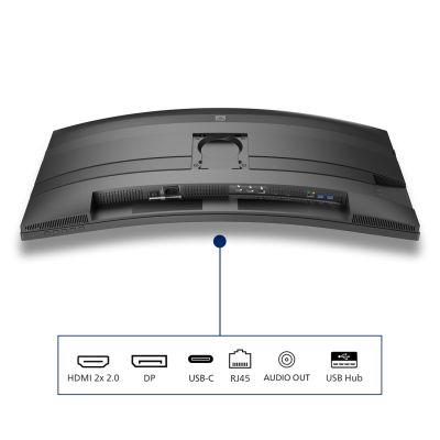 22. Philips 5000 series 34B2U5600C/00 monitor komputerowy 86,4 cm (34") 3440 x 1440 px Dual QHD LCD Szary