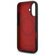 7. Etui AMG Checkered Flag Pattern MagSafe na iPhone 16 - czarne
