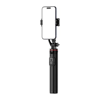 4. Wozinsky Selfie stick WC1Y2S teleskopowy tripod 1.3m ze stopu aluminium z uchwytem na telefon - czarny