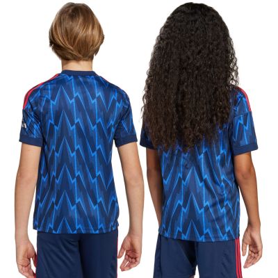 11. Koszulka dla dzieci adidas Arsenal 25/26 niebieska JI9550