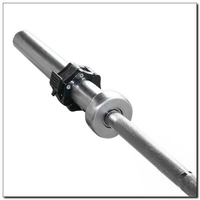 2. Gryf olimpijski HMS LOCK JAW BLACK 183 cm GO320 