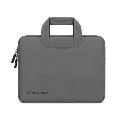 2. Torba na laptop Wozinsky WNT-11G 10-11" z chowaną rączką neoprenowa - szara