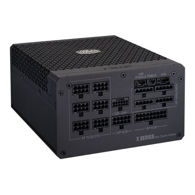 4. Cooler Master X Silent Edge Platinum 1100 230V moduł zasilaczy 1100 W 24-pin ATX ATX Czarny