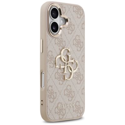 4. Etui Guess 4G Big 4G Classic Logo na iPhone 17 - różowo-złote