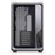36. Jonsbo X400 PC-Gehäuse, Midi-Tower, ATX, Tempered Glass - grau