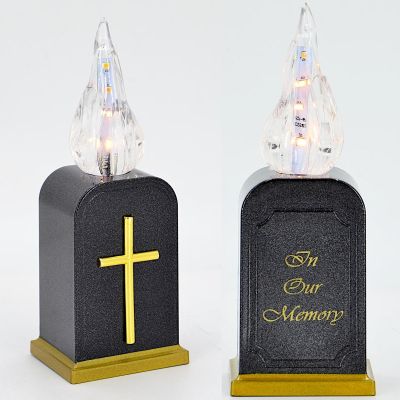 2. ŚWIECA LED NA BATERIE Z TIMEREM WKŁAD DO LATARNI 16CM