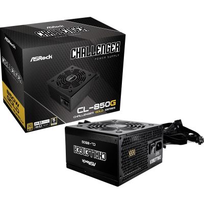 12. Zasilacz ASRock CHALLENGER 850W 80 Plus Gold